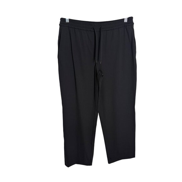 Lululemon Luxtreme Mid-Rise Straight Leg Trouser Black-sz Large - Picture 1 of 10